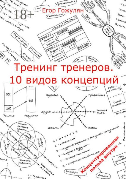 Обложка книги «Тренинг тренеров. 10 видов концепций»