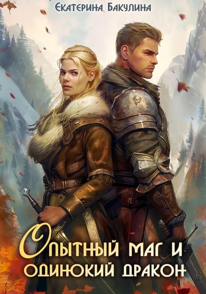 Обложка книги  «Опытный маг и одинокий дракон»