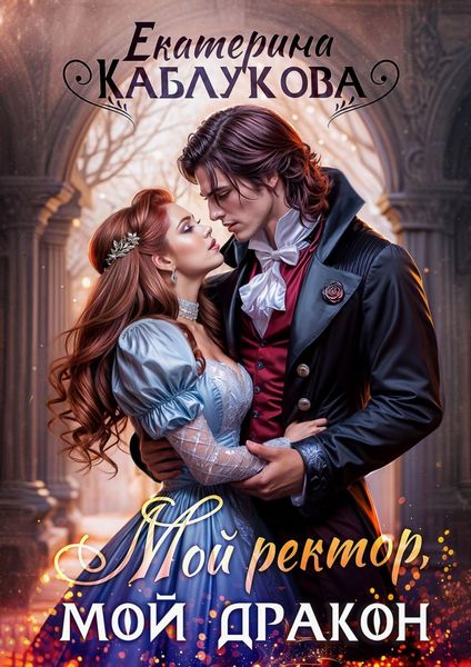 Обложка книги  «Мой ректор, мой дракон»