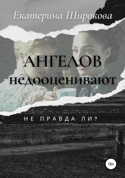 Обложка книги  «Ангелов недооценивают, не правда ли?»
