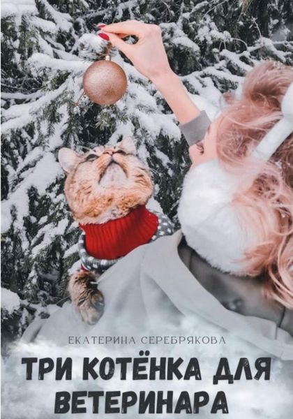 Обложка книги  «Три котёнка для ветеринара»