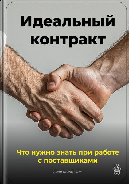 Обложка книги  «Идеальный контракт: Что нужно знать при работе с поставщиками»