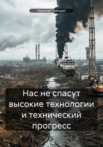 Обложка книги  «Нас не спасут высокие технологии и технический прогресс»