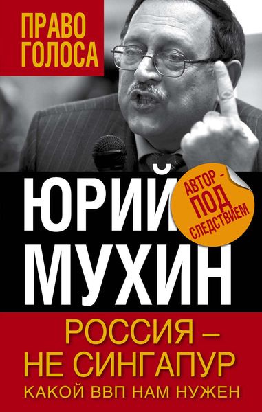 Обложка книги  «Россия – не Сингапур. Какой ВВП нам нужен»
