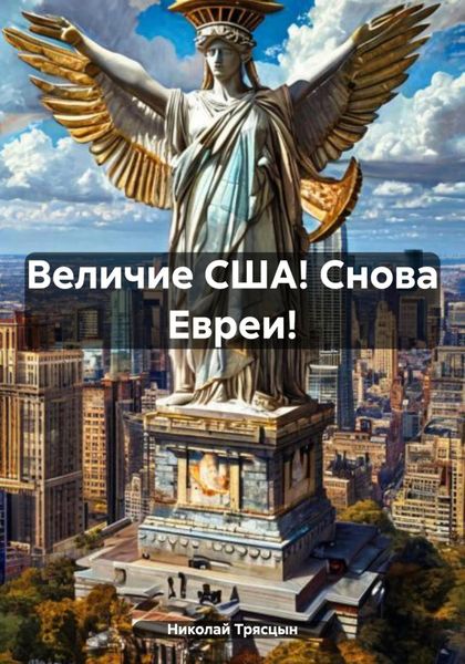 Обложка книги  «Величие США! Снова Евреи!»