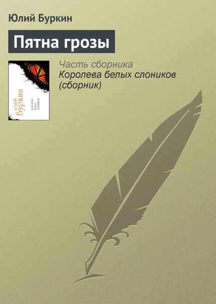 Обложка книги  «Пятна грозы»