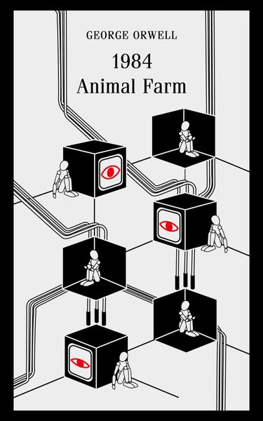 Обложка книги «1984. Animal Farm»