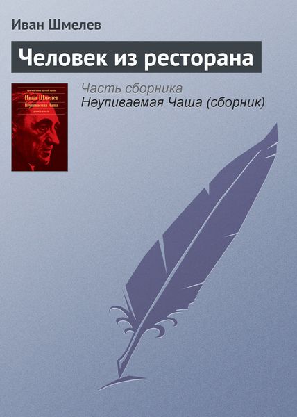 Обложка книги  «Человек из ресторана»