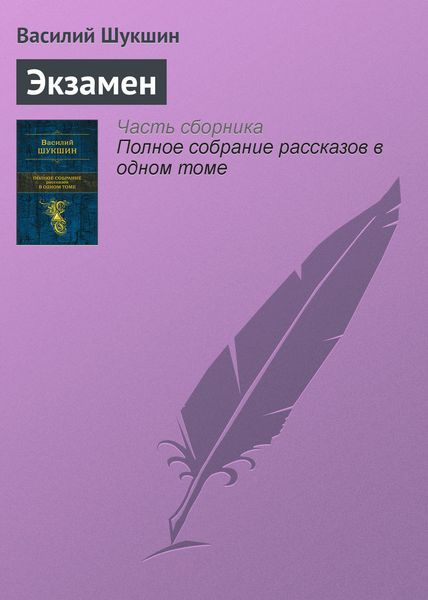 Обложка книги  «Экзамен»