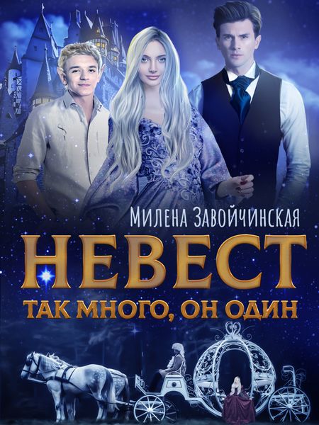 Обложка книги  «Невест так много, он один. Книга 1»