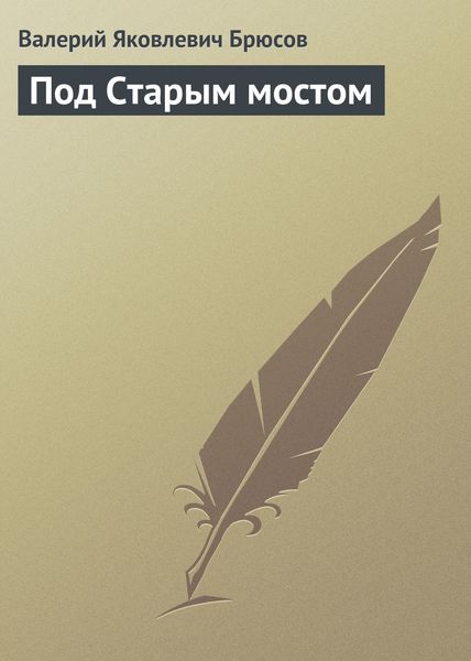 Обложка книги  «Под Старым мостом»