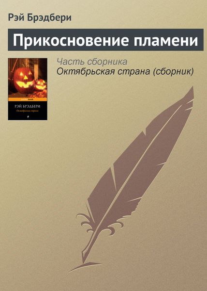 Обложка книги  «Прикосновение пламени»