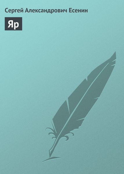 Обложка книги  «Яр»