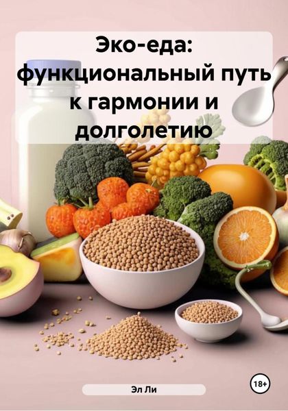 Обложка книги  «Эко-еда: функциональный путь к гармонии и долголетию»