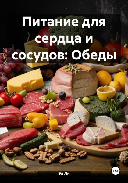 Обложка книги  «Питание для сердца и сосудов: Обеды»
