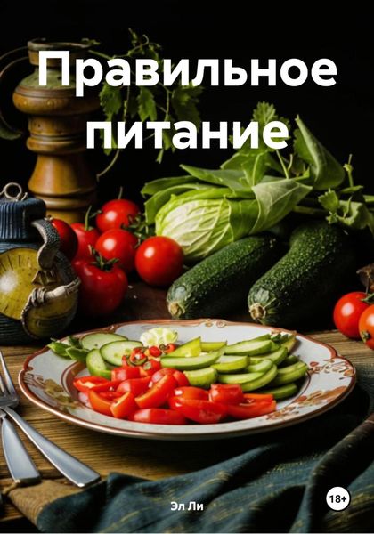 Обложка книги  «Правильное питание»