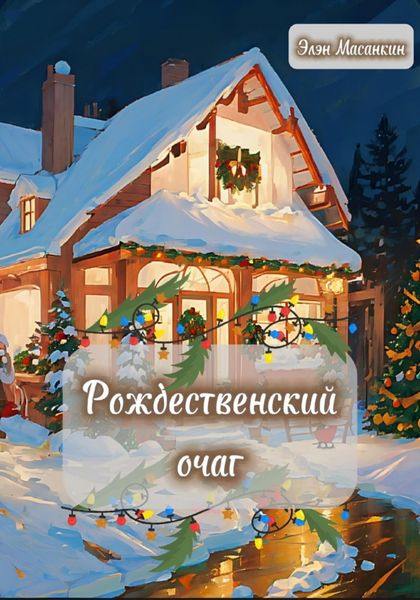 Обложка книги  «Рождественский очаг»