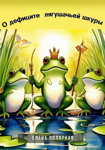 Обложка книги «О дефиците лягушачьей шкуры»