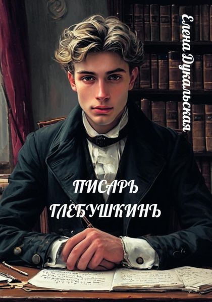 Обложка книги  «Писарь Глебушкинъ»
