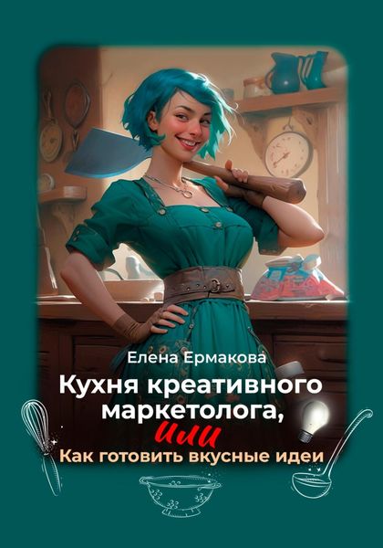 Обложка книги  «Кухня креативного маркетолога, или Как готовить вкусные идеи»