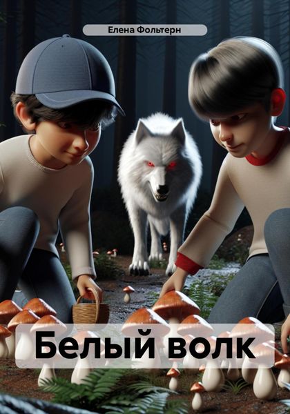 Обложка книги  «Белый волк»