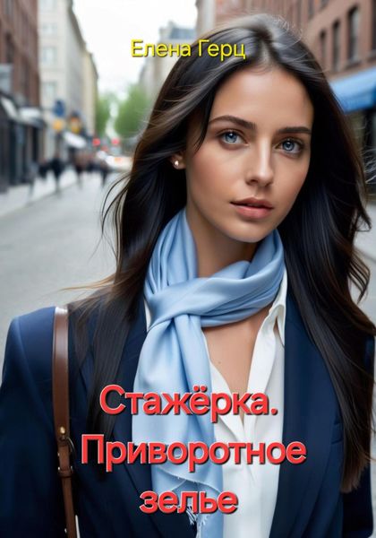 Обложка книги «Стажёрка. Приворотное зелье»