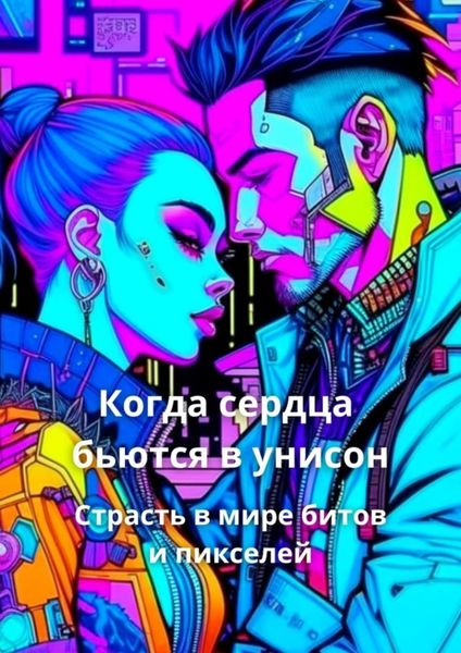 Обложка книги  «Когда сердца бьются в унисон. Страсть в мире битов и пикселей»