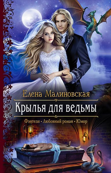 Обложка книги «Крылья для ведьмы»