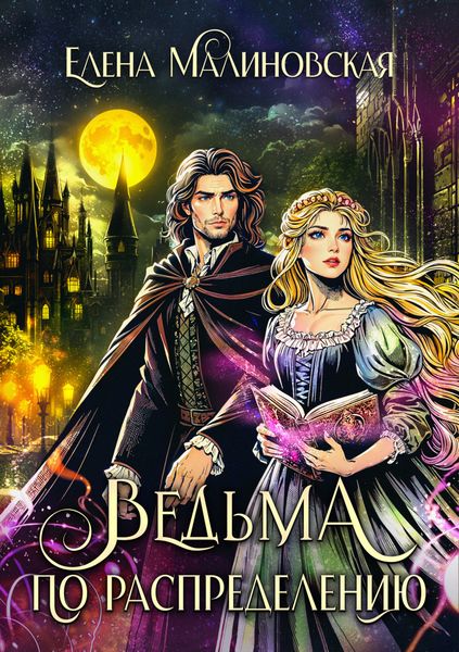 Обложка книги «Ведьма по распределению»