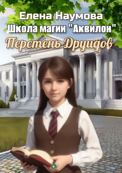 Обложка книги «Школа магии «Аквилон». Перстень Друидов»