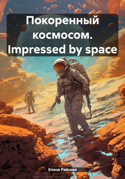 Обложка книги  «Покоренный космосом. Impressed by space»