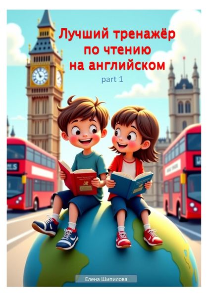 Обложка книги «Лучший тренажёр по чтению на английском. Часть 1»