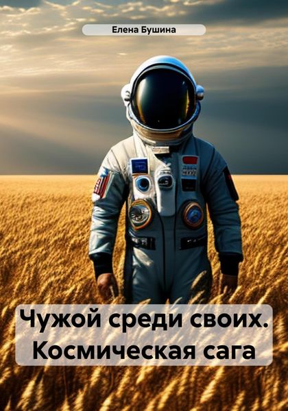 Обложка книги  «Чужой среди своих. Космическая сага»