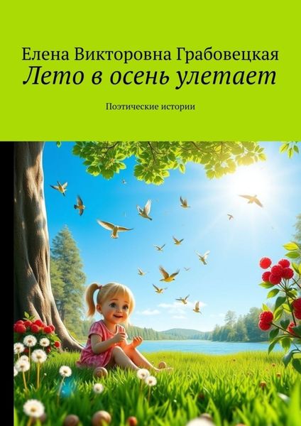 Обложка книги  «Лето в осень улетает. Поэтические истории»