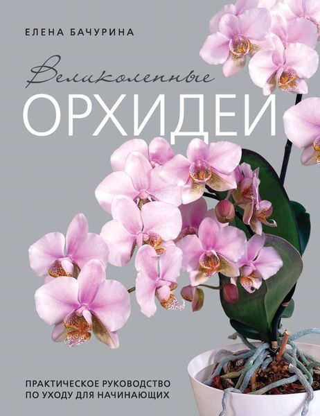 Обложка книги  «Великолепные орхидеи. Практичное руководство по уходу для начинающих»