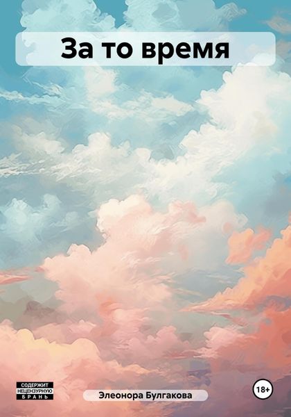 Обложка книги  «За то время»