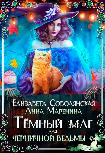 Обложка книги  «Темный маг для Черничной ведьмы»