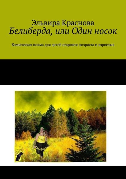 Обложка книги «Белиберда, или Один носок. Комическая поэма для детей старшего возраста и взрослых»