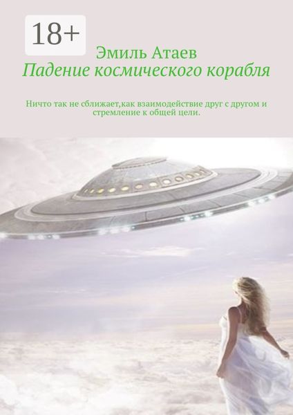Обложка книги  «Падение космического корабля. Ничто так не сближает, как взаимодействие друг с другом и стремление к общей цели»