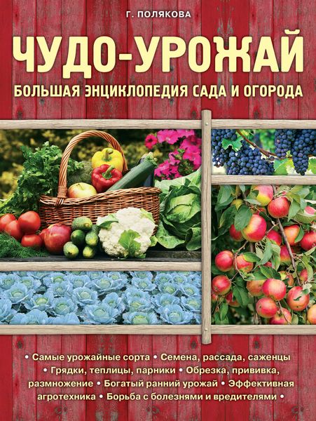 Обложка книги «Чудо-урожай. Большая энциклопедия сада и огорода»