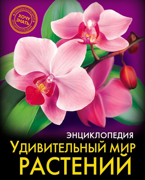 Обложка книги  «Удивительный мир растений»