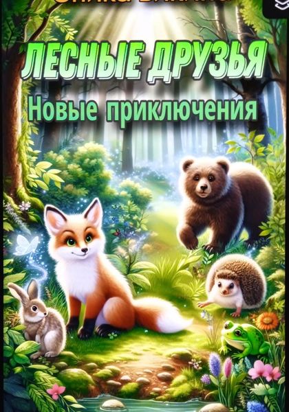 Обложка книги  «Гусь Гога и лесные друзья»