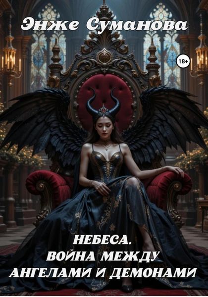 Обложка книги  «Небеса. Война между ангелами и демонами»