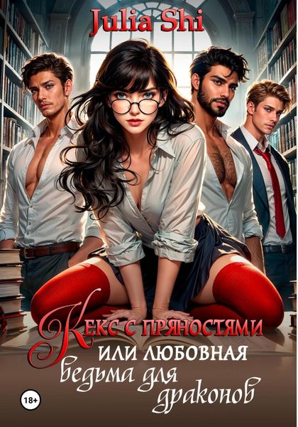 Обложка книги  «Кекс с пряностями или любовная ведьма для драконов»
