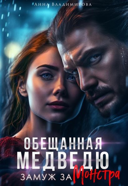 Обложка книги  «Обещанная медведю. Замуж за монстра»