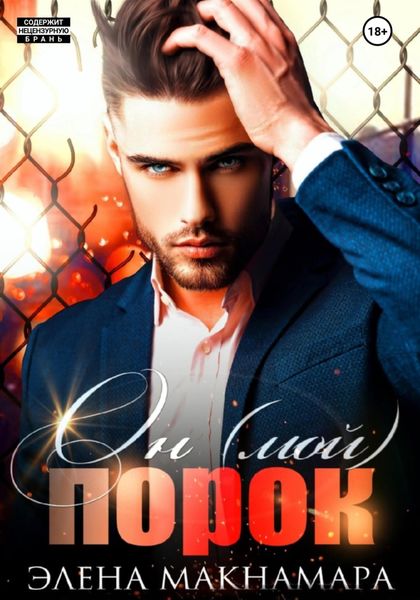 Обложка книги «Он мой порок»