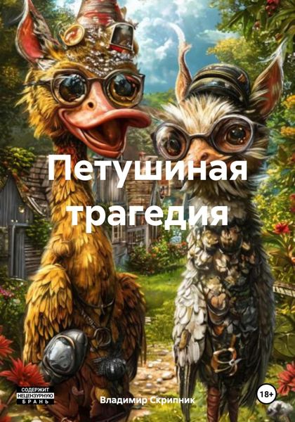 Обложка книги  «Петушиная трагедия»