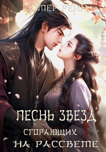 Обложка книги  «Песнь звезд, сгорающих на рассвете»
