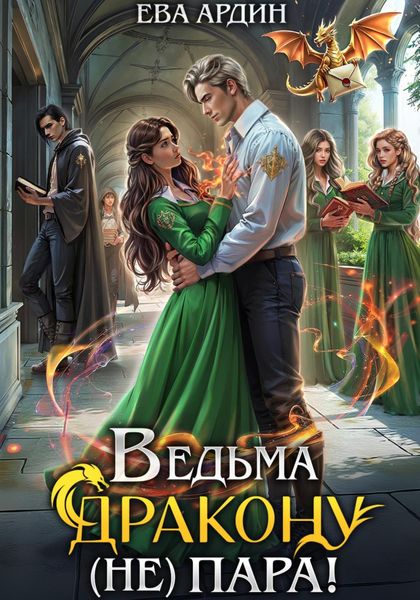 Обложка книги «Ведьма дракону (не) пара!»