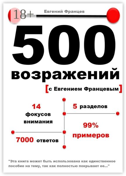 Обложка книги «500 возражений»